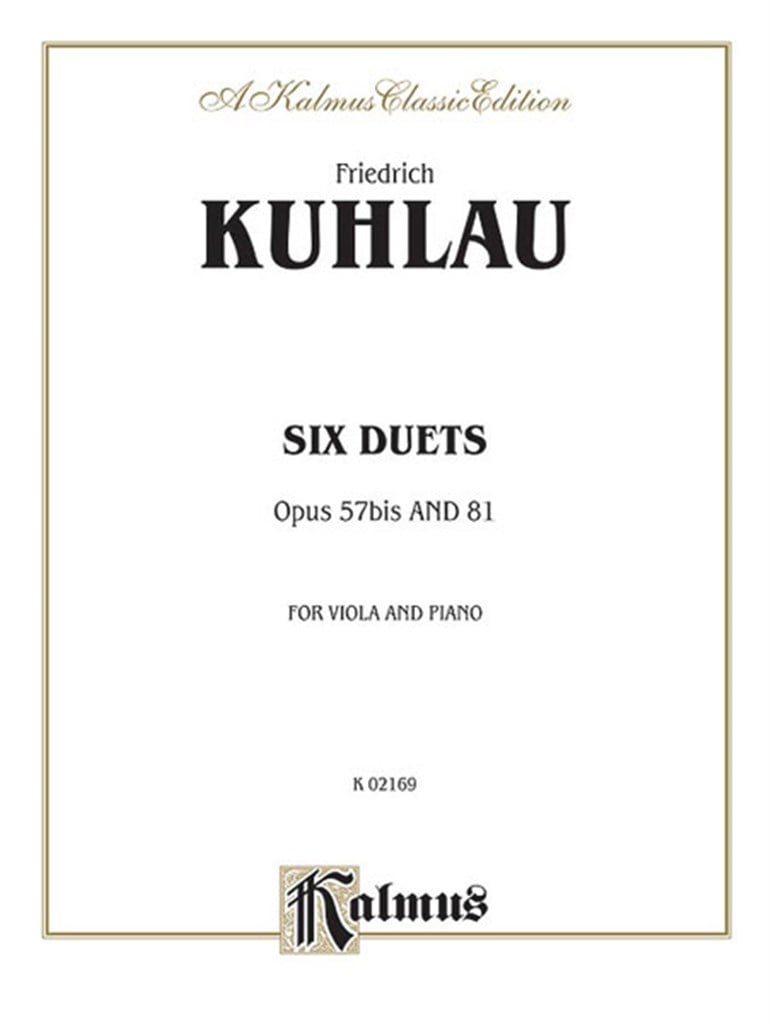 Six Duets, Op. 57bis and 81